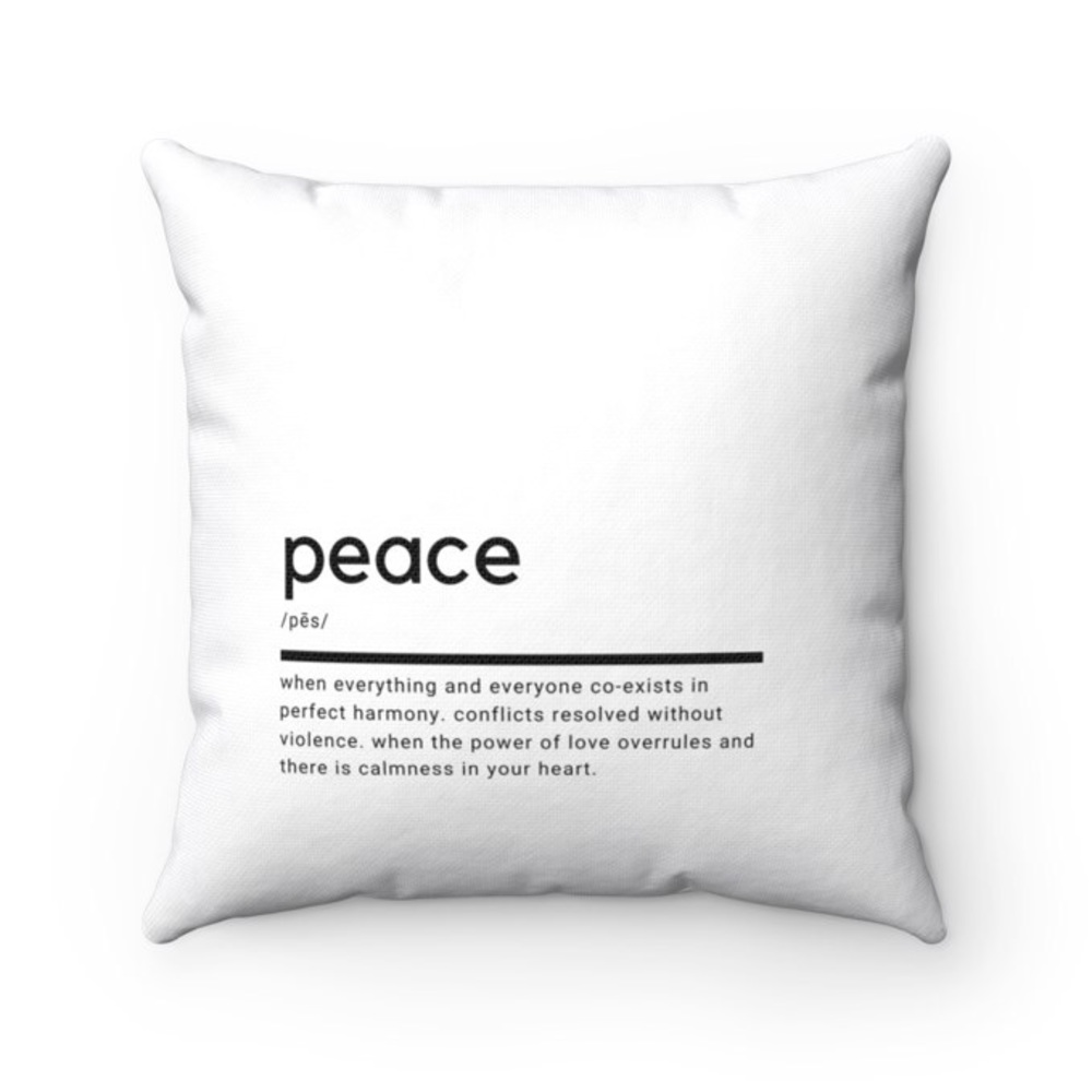 Peace Pillow